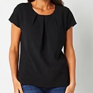 Liz Claiborne Black Blouse